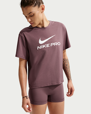 NIKE pro elite 2022 Rosa tシャツ　S Nike Pro Women's Loose T-Shirt. Nike SI
